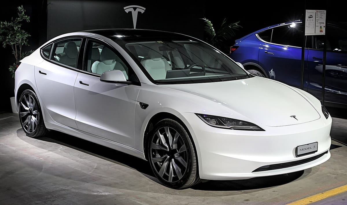 The Tesla Model 3 Topped Portugal's June Car Sales — the First Time an Electric Car Led the Month