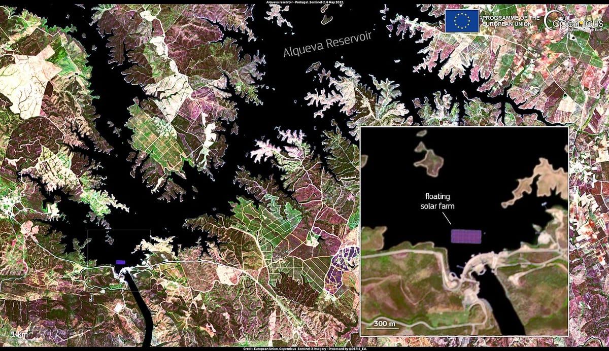 EDP Abandons Its Giant Floating Solar Project on the Alqueva Reservoir