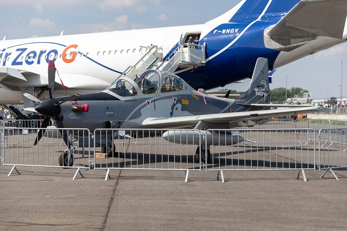 Portugal Declares a National Public Interest in Assembling Embraer's Super Tucano, and Points at Beja Air Base