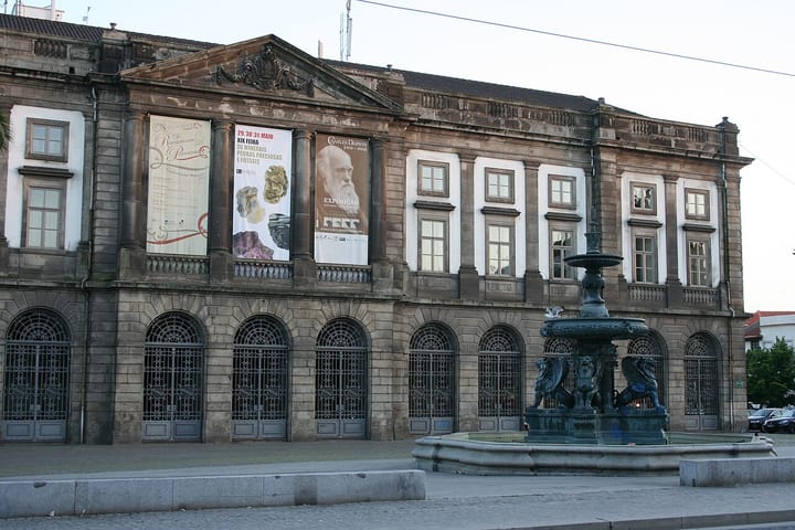 The historic rectory building of the University of Porto, Portugal
