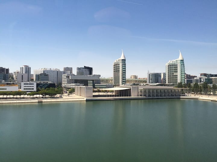 The Parque das Nações business district in Lisbon, where Swisscom will open a new operations centre
